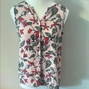 Floral Sleeveless Tank Top